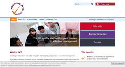 Desktop Screenshot of iiv.investinginvolunteers.org.uk