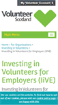 Mobile Screenshot of iive.investinginvolunteers.org.uk